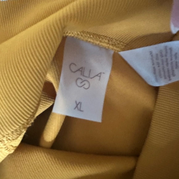 NWT/NWOT CALIA by Carrie Underwood Activewear Set Sz M-L-XL, Mustard Yellow - Picture 9 of 16